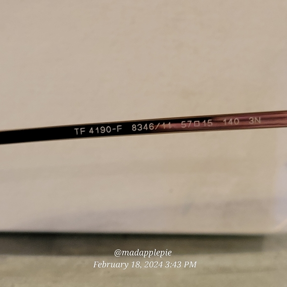 Tiffany & Co. TF4190 Cat Eye Sunglasses Luxury Designer Oversized Celebrity #21 - Picture 16 of 17